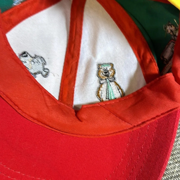 VINTAGE HANNA-BARBERA COLLECTION YOGI BEAR ADJUSTABLE MULTICOLOR BALL CAP KIDS - Picture 8 of 8